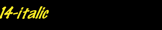 FZ-HAND-14-ITALIC.ttf