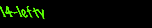 FZ-HAND-14-LEFTY.ttf