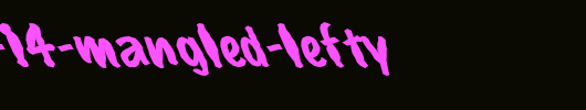 FZ-HAND-14-MANGLED-LEFTY.ttf