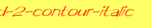 FZ-HAND-2-CONTOUR-ITALIC.ttf
