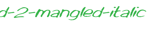 FZ-HAND-2-MANGLED-ITALIC.ttf