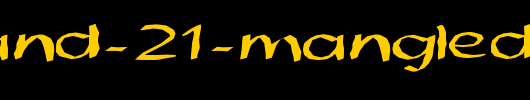 FZ-HAND-21-MANGLED-EX.ttf