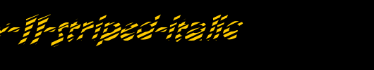 FZ-JAZZY-11-STRIPED-ITALIC.ttf