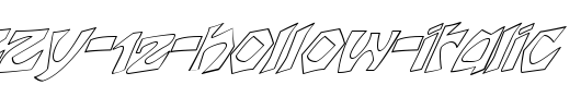 FZ-JAZZY-12-HOLLOW-ITALIC.ttf