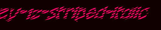 FZ-JAZZY-12-STRIPED-ITALIC.ttf