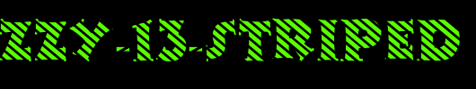 FZ-JAZZY-13-STRIPED.ttf