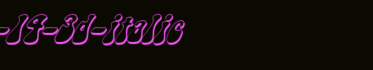 FZ-JAZZY-14-3D-ITALIC.ttf