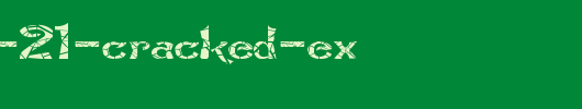 FZ-JAZZY-21-CRACKED-EX.ttf