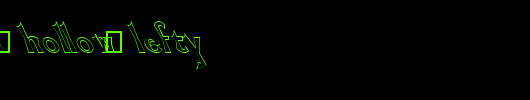 FZ-JAZZY-21-HOLLOW-LEFTY.ttf
