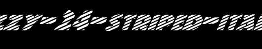 FZ-JAZZY-24-STRIPED-ITALIC.ttf