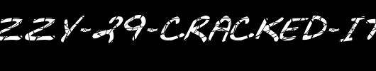 FZ-JAZZY-29-CRACKED-ITALIC.ttf