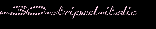 FZ-JAZZY-30-STRIPED-ITALIC.ttf