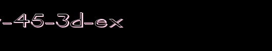 FZ-JAZZY-45-3D-EX.ttf