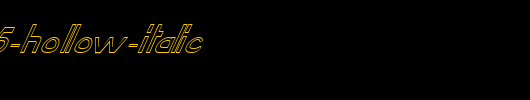 FZ-JAZZY-45-HOLLOW-ITALIC.ttf