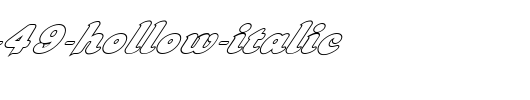 FZ-JAZZY-49-HOLLOW-ITALIC.ttf