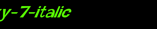 FZ-JAZZY-7-ITALIC.ttf