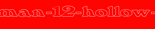FZ-ROMAN-12-HOLLOW-EX.ttf