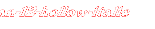 FZ-ROMAN-12-HOLLOW-ITALIC.ttf