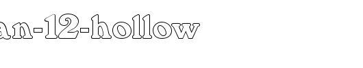 FZ-ROMAN-12-HOLLOW.ttf
