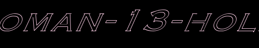 FZ-ROMAN-13-HOLLOW-ITALIC.ttf
