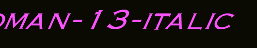 FZ-ROMAN-13-ITALIC.ttf