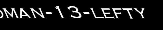 FZ-ROMAN-13-LEFTY.ttf