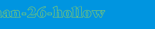 FZ-ROMAN-26-HOLLOW.ttf