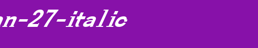 FZ-ROMAN-27-ITALIC.ttf