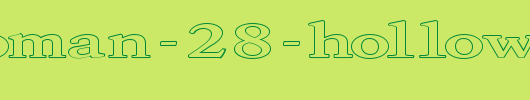 FZ-ROMAN-28-HOLLOW-EX.ttf