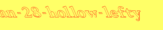 FZ-ROMAN-28-HOLLOW-LEFTY.ttf