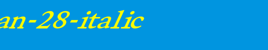 FZ-ROMAN-28-ITALIC.ttf
