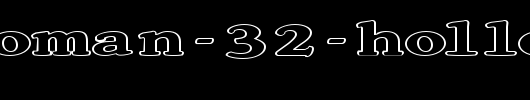 FZ-ROMAN-32-HOLLOW-EX.ttf