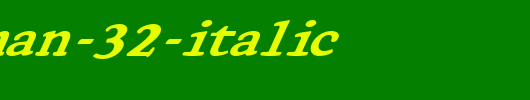 FZ-ROMAN-32-ITALIC.ttf