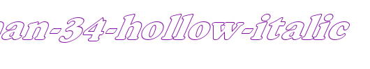 FZ-ROMAN-34-HOLLOW-ITALIC.ttf