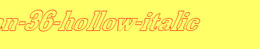 FZ-ROMAN-36-HOLLOW-ITALIC.ttf