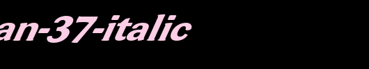 FZ-ROMAN-37-ITALIC.ttf