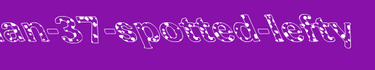 FZ-ROMAN-37-SPOTTED-LEFTY.ttf