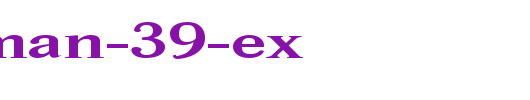 FZ-ROMAN-39-EX.ttf