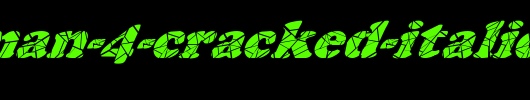 FZ-ROMAN-4-CRACKED-ITALIC.ttf