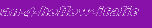 FZ-ROMAN-4-HOLLOW-ITALIC.ttf