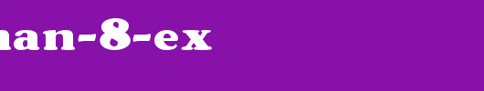FZ-ROMAN-8-EX.ttf