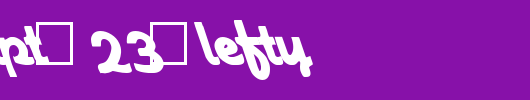 FZ-SCRIPT-23-LEFTY.ttf