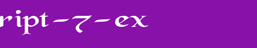 FZ-SCRIPT-7-EX.ttf