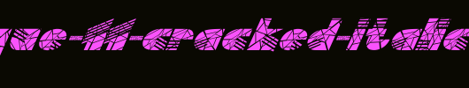 FZ-UNIQUE-11-CRACKED-ITALIC.ttf
