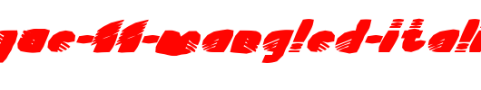 FZ-UNIQUE-11-MANGLED-ITALIC.ttf