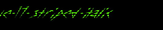 FZ-UNIQUE-17-STRIPED-ITALIC.ttf