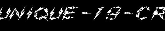 FZ-UNIQUE-19-CRACKED-EX.ttf
