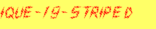 FZ-UNIQUE-19-STRIPED.ttf