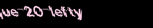 FZ-UNIQUE-20-LEFTY.ttf