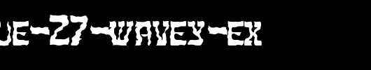 FZ-UNIQUE-27-WAVEY-EX.ttf